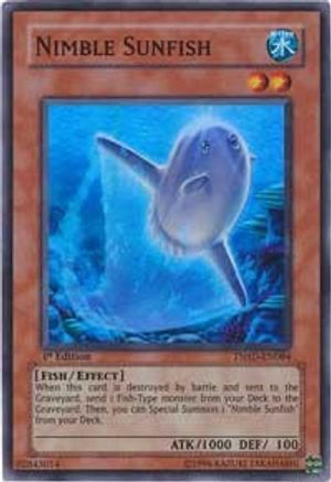 Nimble Sunfish (Super Rare) (TSHD-EN084) - The Shining Darkness 1st Edition