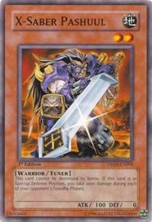 X-Saber Pashuul (Common) (TSHD-EN094) - The Shining Darkness 1st Edition