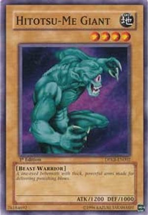 Hitotsu-Me Giant (Common) (DPKB-EN002) - Duelist Pack: Kaiba Unlimited