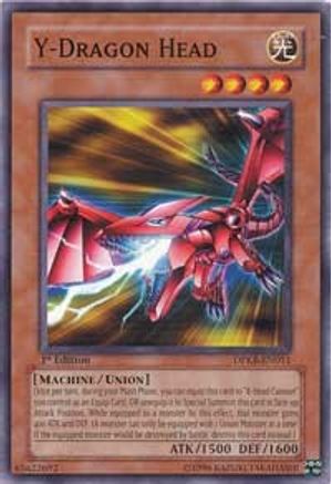 Y-Dragon Head (Common) (DPKB-EN011) - Duelist Pack: Kaiba 1st Edition