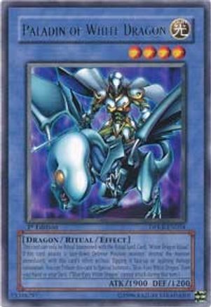Paladin of White Dragon (Rare) (DPKB-EN024) - Duelist Pack: Kaiba 1st Edition
