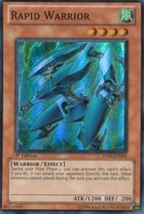 Rapid Warrior (Super Rare) (5DS3-EN004) - Starter Deck: Duelist Toolbox 1st Edition
