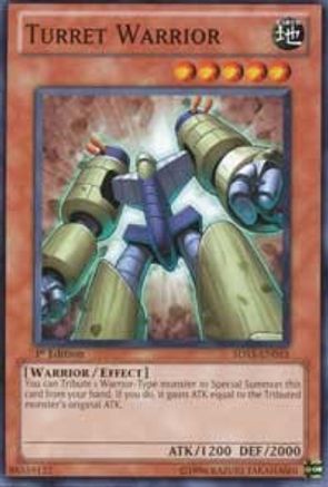 Turret Warrior (Common) (5DS3-EN015) - Starter Deck: Duelist Toolbox 1st Edition