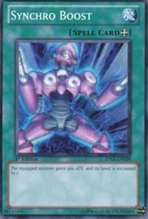 Synchro Boost (Common) (5DS3-EN028) - Starter Deck: Duelist Toolbox 1st Edition