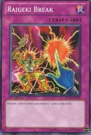 Raigeki Break (Common) (5DS3-EN032) - Starter Deck: Duelist Toolbox 1st Edition