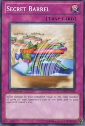 Secret Barrel (Common) (5DS3-EN034) - Starter Deck: Duelist Toolbox 1st Edition