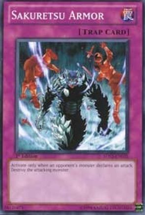 Sakuretsu Armor (Common) (5DS3-EN035) - Starter Deck: Duelist Toolbox 1st Edition