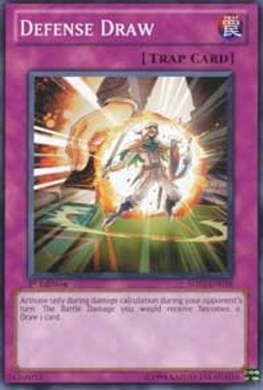 Defense Draw (Common) (5DS3-EN038) - Starter Deck: Duelist Toolbox 1st Edition