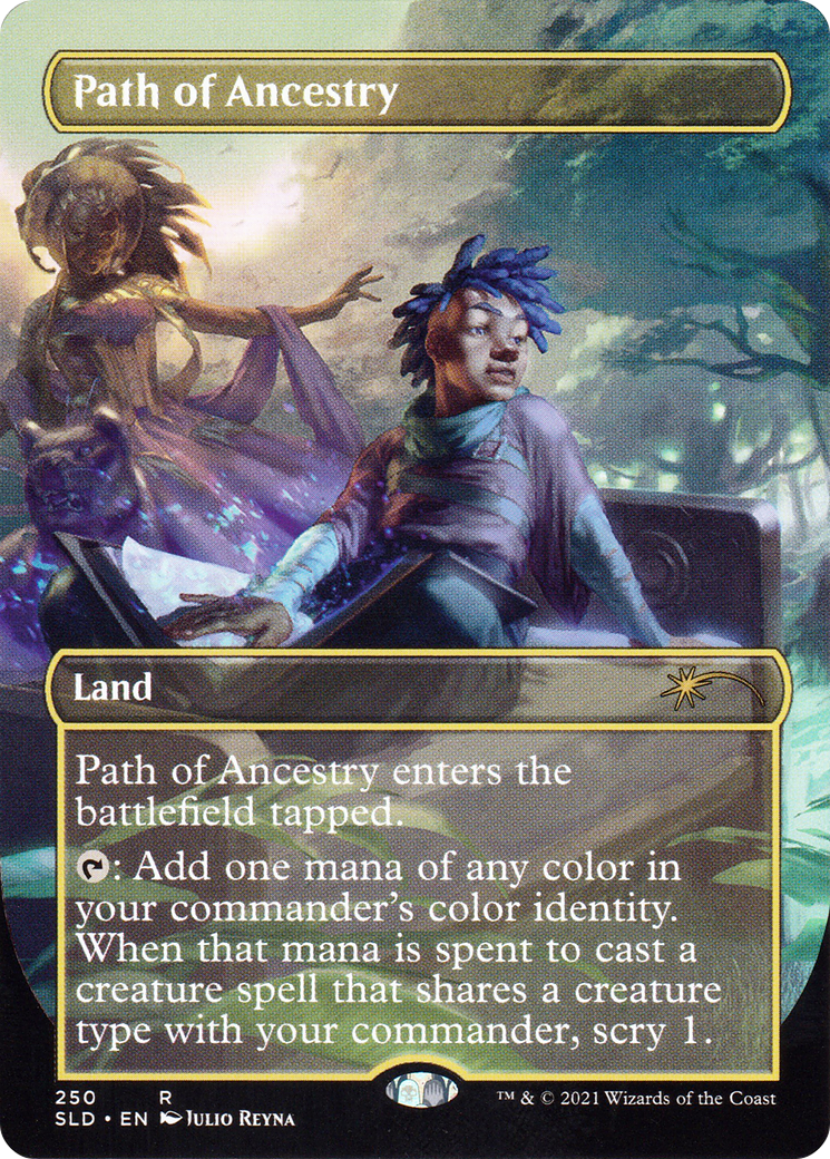 Path of Ancestry (SLD-250) (Borderless) [Secret Lair Drop]