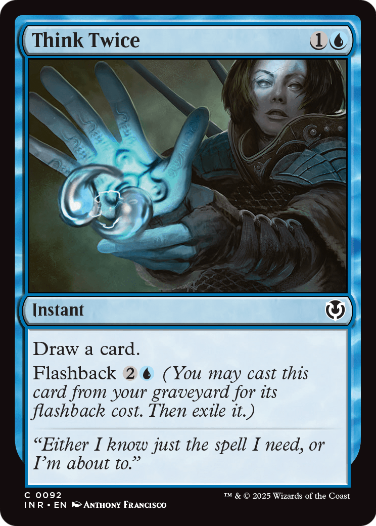 Think Twice - Foil [Innistrad Remastered]
