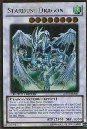 Stardust Dragon (Gold Rare) (GLD3-EN037) - Gold Series 3 Limited