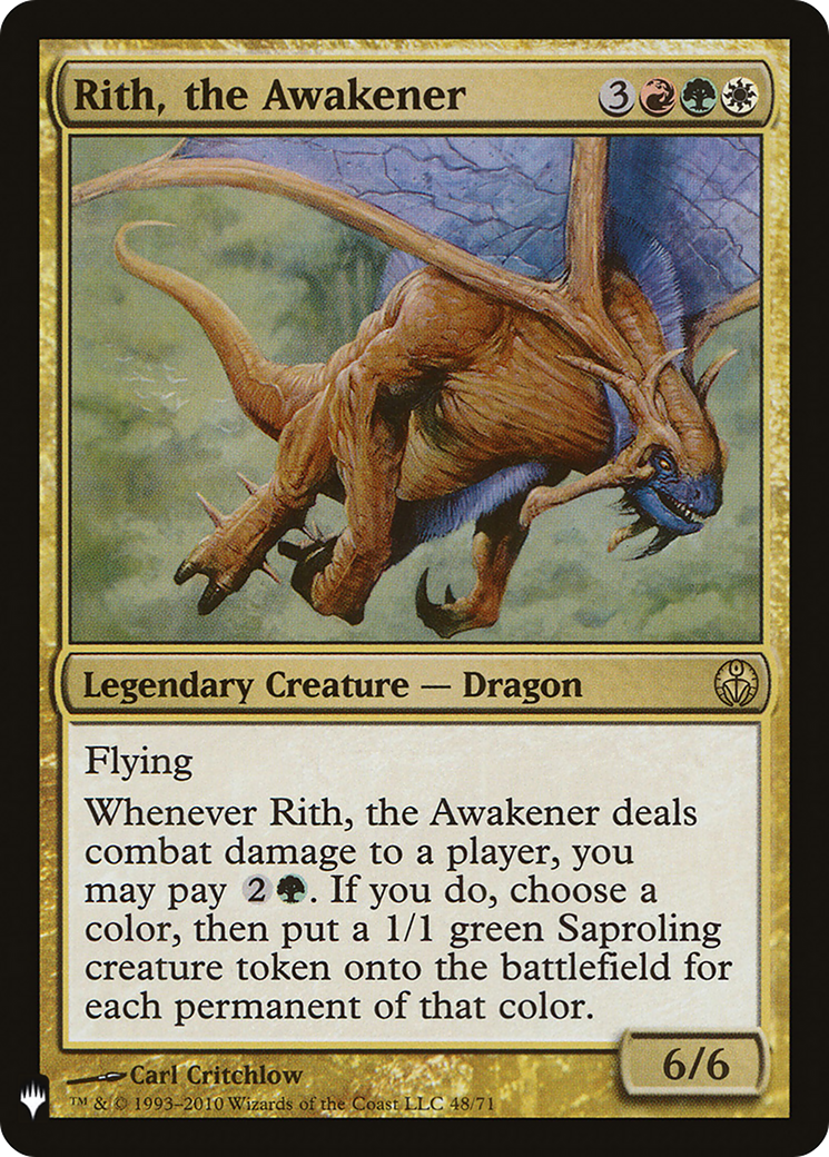 Rith, the Awakener (LIST-048) [The List]