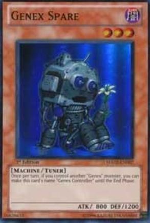 Genex Spare (Super Rare) (HA02-EN007) - Hidden Arsenal 2 Unlimited