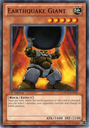 Earthquake Giant (Common) (DREV-EN001) - Duelist Revolution 1st Edition
