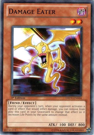 Damage Eater (Common) (DREV-EN004) - Duelist Revolution 1st Edition