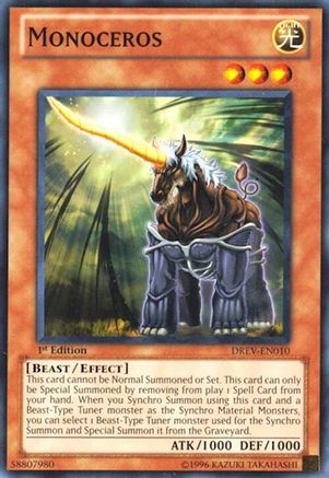 Monoceros (Common) (DREV-EN010) - Duelist Revolution Unlimited