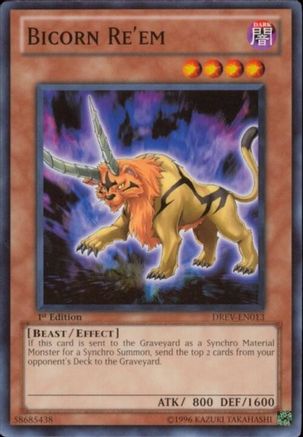 Bicorn Re'em (Common) (DREV-EN013) - Duelist Revolution Unlimited
