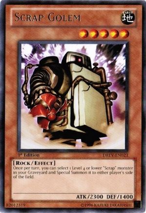 Scrap Golem (Rare) (DREV-EN023) - Duelist Revolution 1st Edition