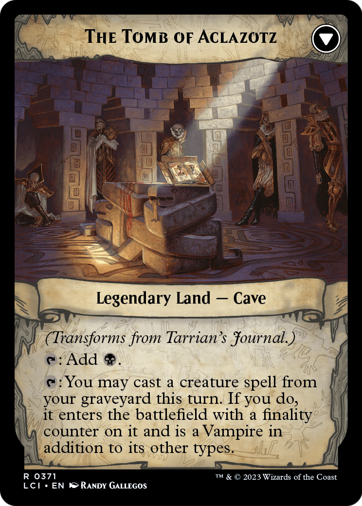 Tarrian's Journal (Extended Art) (LCI-371) [The Lost Caverns of Ixalan]