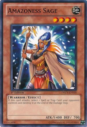 Amazoness Sage (Common) (DREV-EN030) - Duelist Revolution Unlimited
