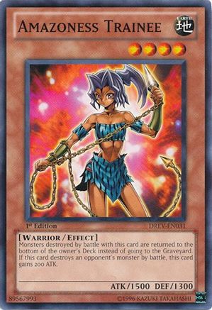 Amazoness Trainee (Common) (DREV-EN031) - Duelist Revolution Unlimited