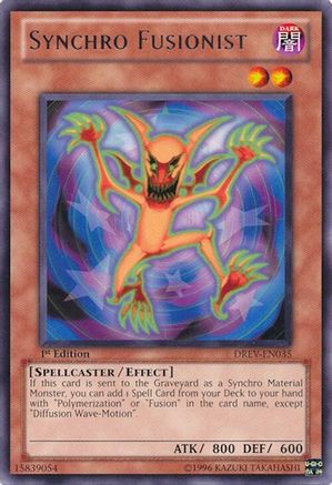 Synchro Fusionist (Rare) (DREV-EN035) - Duelist Revolution 1st Edition