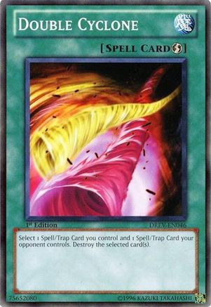 Double Cyclone (Common) (DREV-EN046) - Duelist Revolution Unlimited