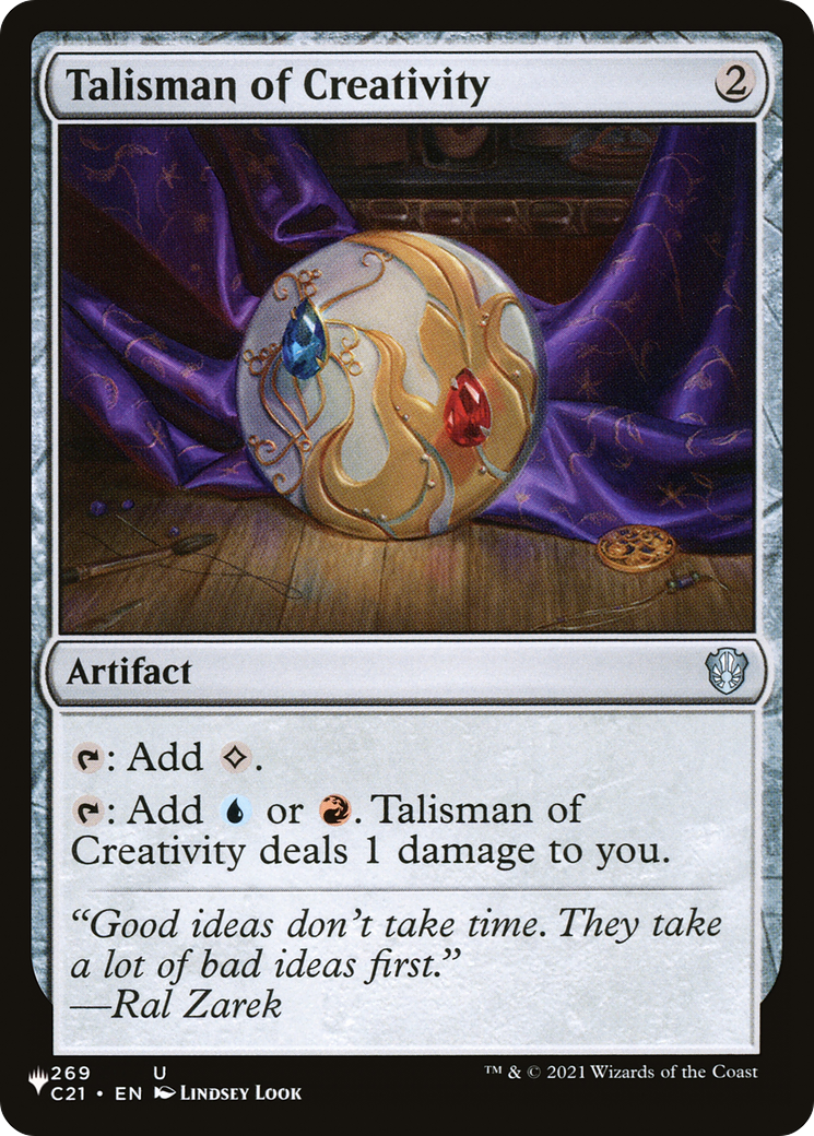 Talisman of Creativity (LIST-269) [The List]