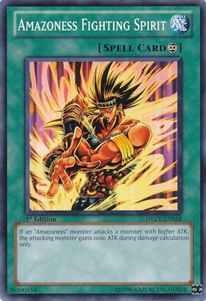 Amazoness Fighting Spirit (Common) (DREV-EN054) - Duelist Revolution Unlimited