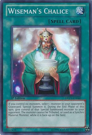 Wiseman's Chalice (Super Rare) (DREV-EN060) - Duelist Revolution 1st Edition