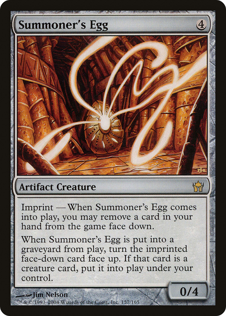 Summoner's Egg (5DN-157) [Fifth Dawn]