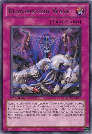 Reanimation Wave (Rare) (DREV-EN067) - Duelist Revolution 1st Edition
