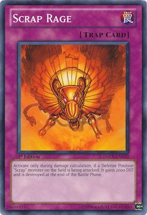 Scrap Rage (Common) (DREV-EN070) - Duelist Revolution Unlimited