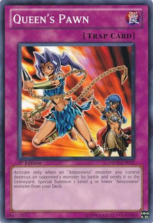Queen's Pawn (Common) (DREV-EN073) - Duelist Revolution Unlimited