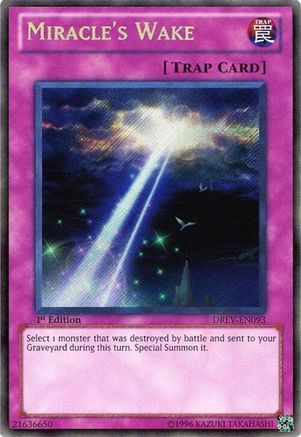 Miracle's Wake (Secret Rare) (DREV-EN093) - Duelist Revolution 1st Edition