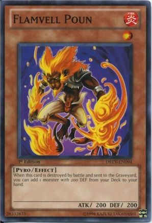 Flamvell Poun (Common) (DREV-EN094) - Duelist Revolution 1st Edition