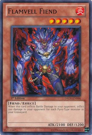 Flamvell Fiend (Common) (DREV-EN096) - Duelist Revolution 1st Edition