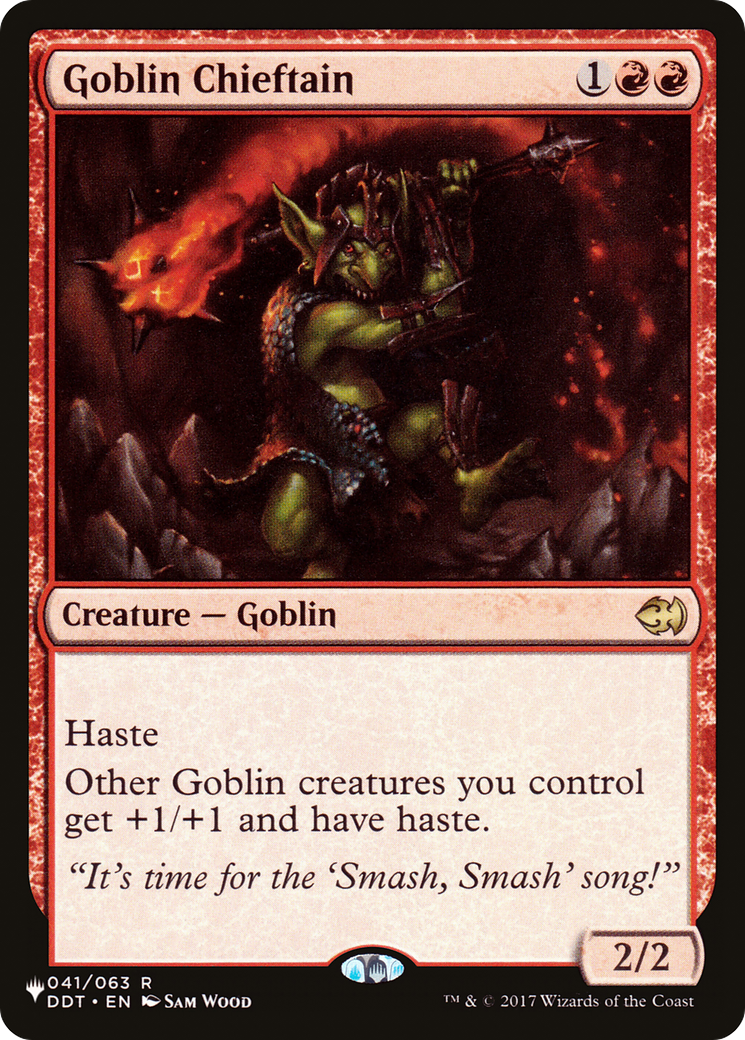Goblin Chieftain (LIST-041/063) [The List]