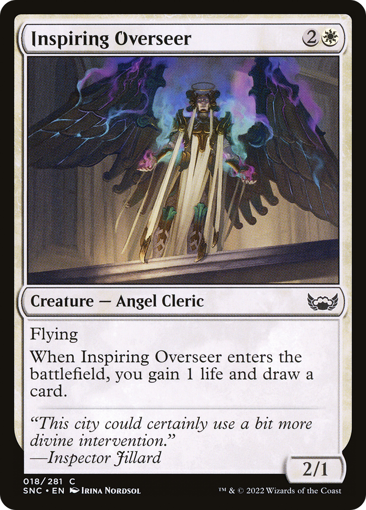Inspiring Overseer (SNC-018) [Streets of New Capenna]