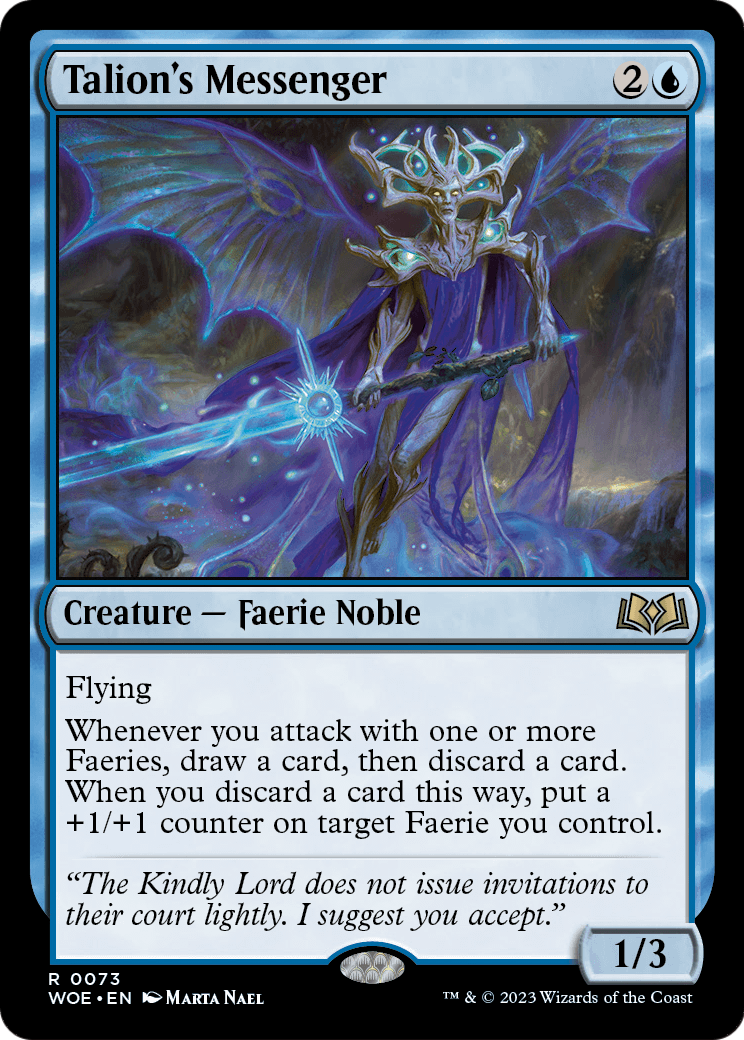 Talion's Messenger (WOE-073) [Wilds of Eldraine]