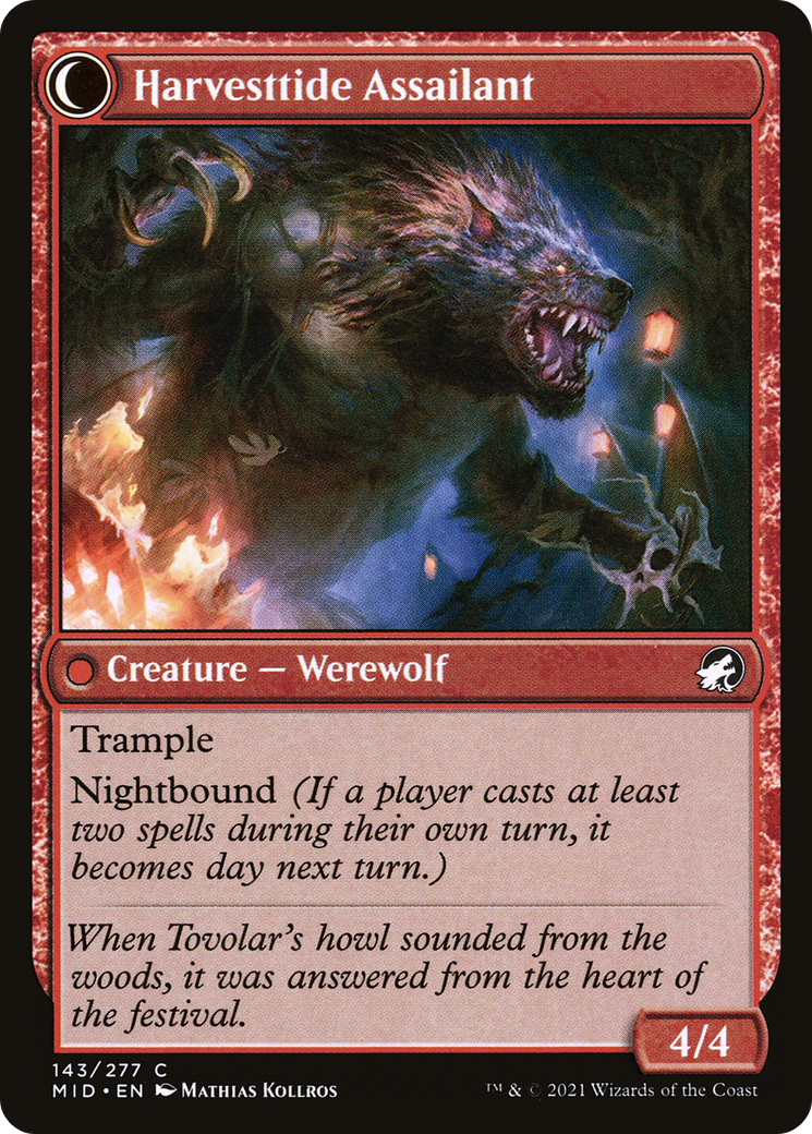 Harvesttide Infiltrator (MID-143) [Innistrad: Midnight Hunt]