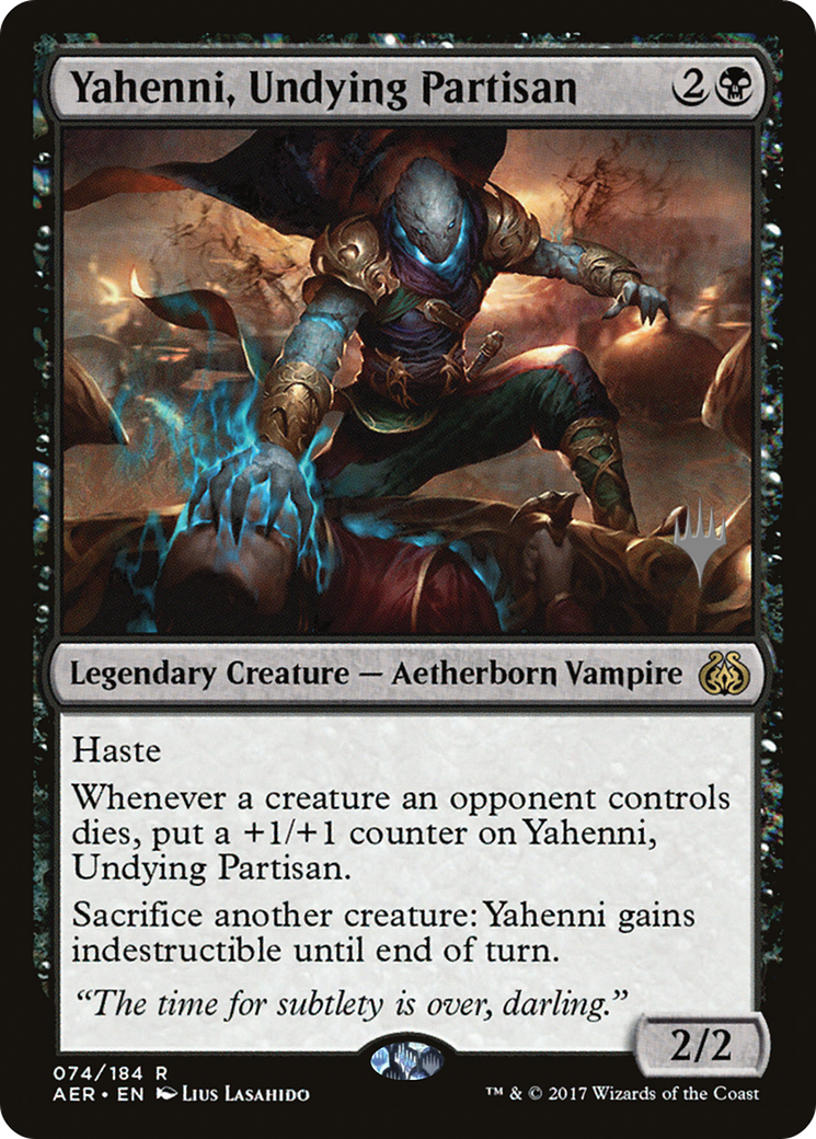 Yahenni, Undying Partisan (PPM21-074) [Promo Pack: Aether Revolt Promos]