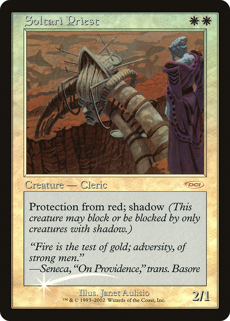 Soltari Priest [Friday Night Magic 2002] Foil