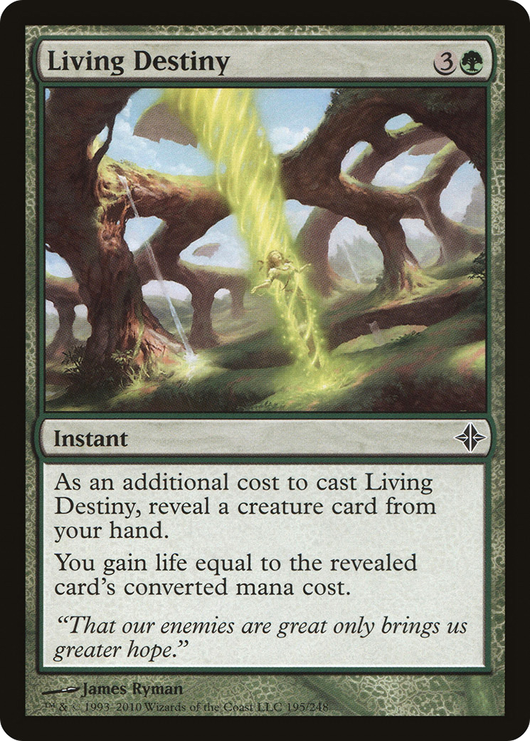 Living Destiny (ROE-195) [Rise of the Eldrazi]