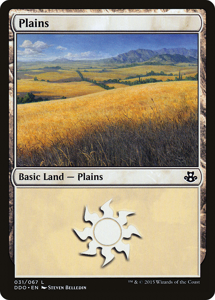 Plains (DDO-031) [Duel Decks: Elspeth vs. Kiora]