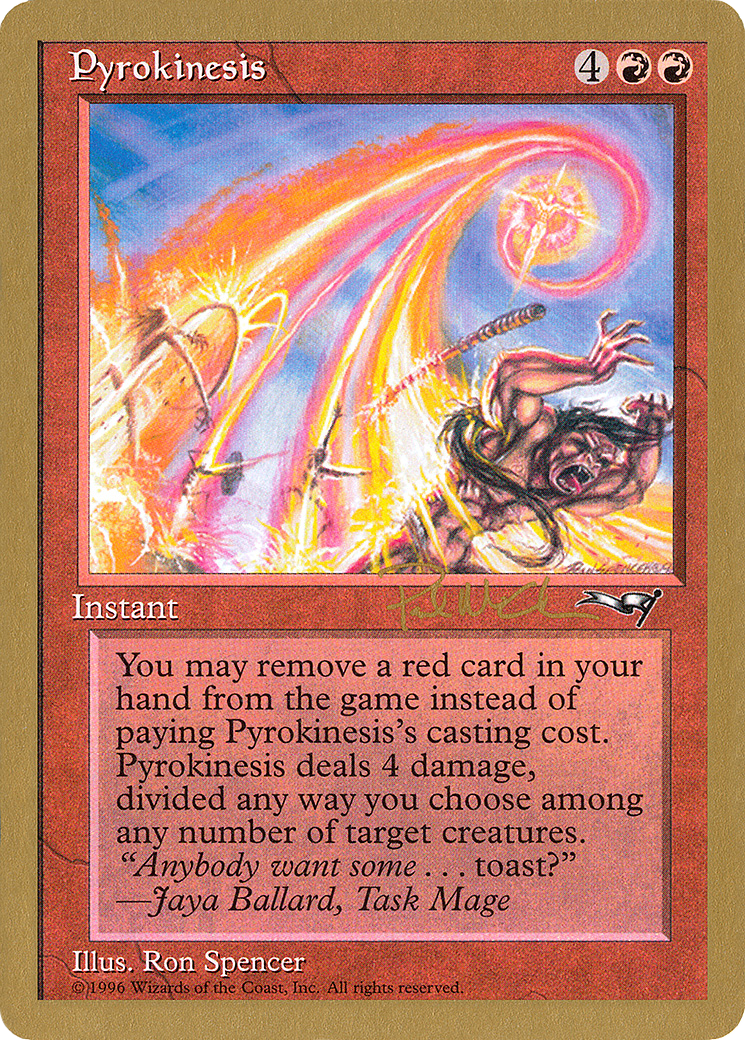 Pyrokinesis - 1997 Paul McCabe (ALL) [World Championship Decks 1997]