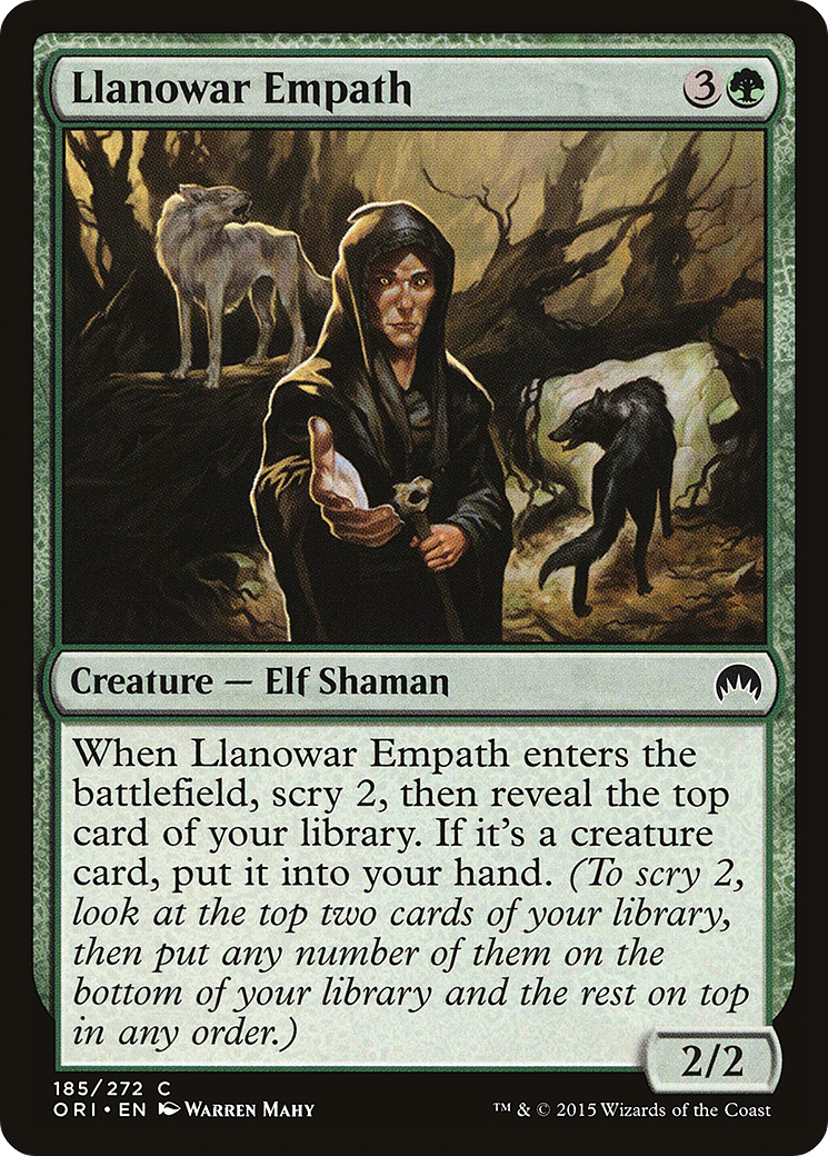 Llanowar Empath (ORI-185) [Magic Origins]