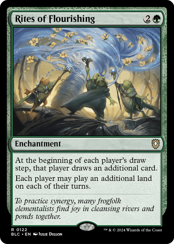 Rites of Flourishing (BLC-122) [Bloomburrow Commander]