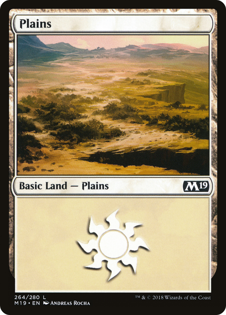 Plains (M19-264) [Core Set 2019]