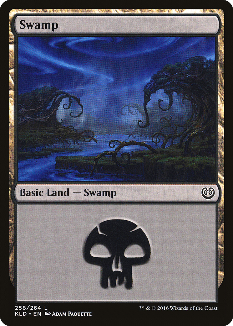 Swamp (KLD-258) [Kaladesh]